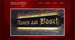 Desktop Screenshot of manes.de