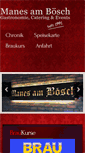 Mobile Screenshot of manes.de